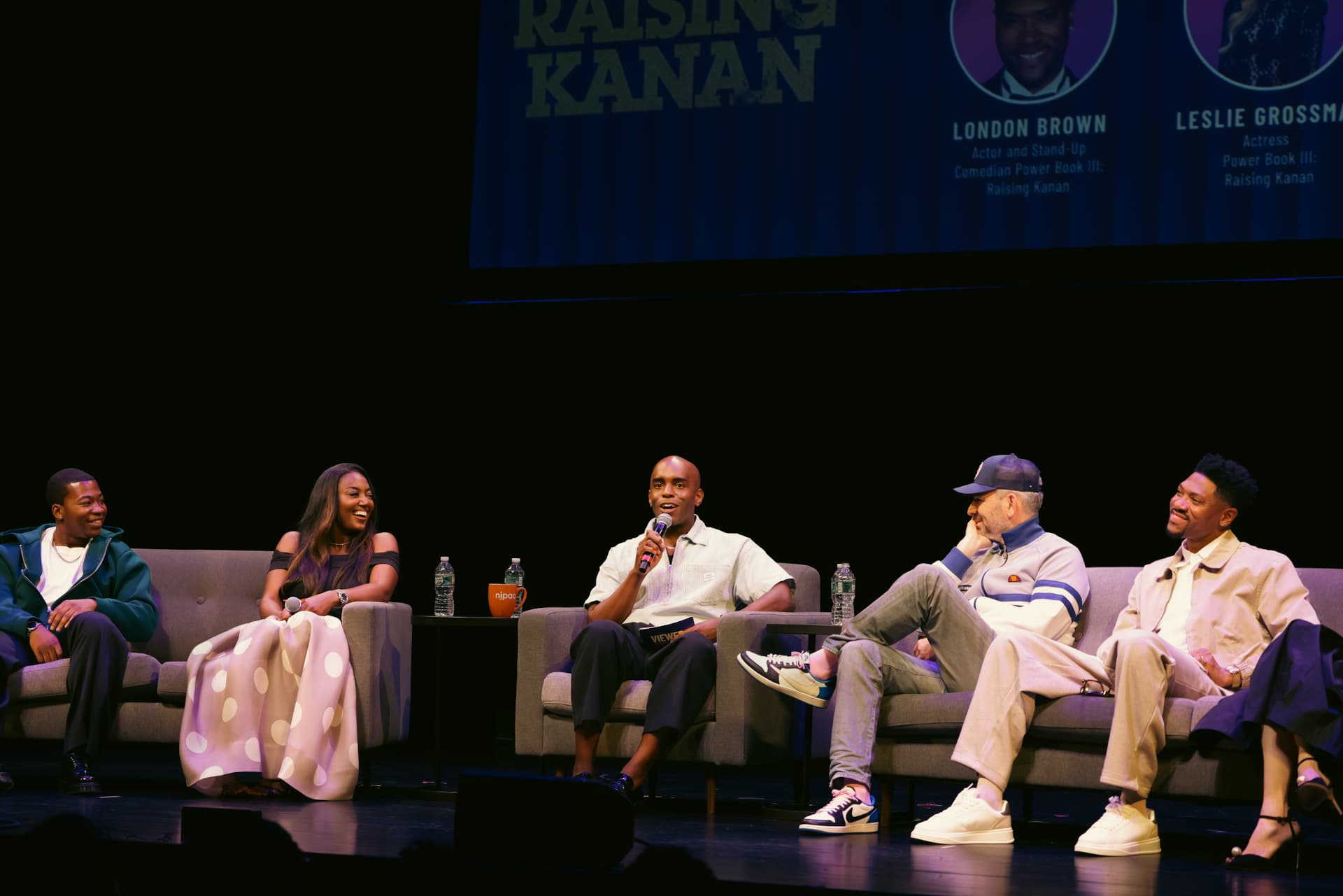 Full Power Book III: Raising Kanan panel on the ViewerCon mainstage